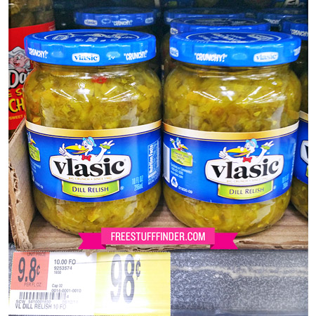 $0.48 (Reg $1) Vlasic Dill Pickle Relish at Walmart