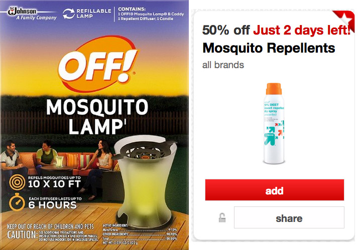 mosquito lamp target