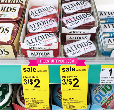 HOT* $ (Reg $) Altoids Smalls at Walgreens | Free Stuff Finder