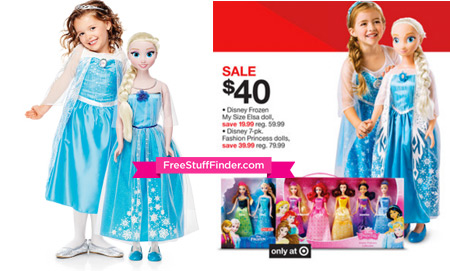 *HOT* $32 (Reg $60) Disney Frozen My Size Doll + Free Shipping