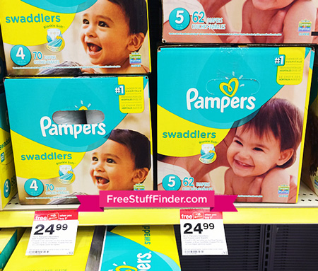 $15.99 (Reg $25) Pampers Swaddlers Super Pack at Target | Free Stuff Finder