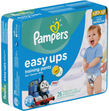 NEW* $2.00 Off Pampers Easy Ups Training Pants Coupon - Free Stuff ...