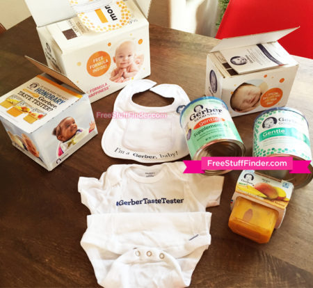 *HOT* FREE Stuff for Baby from Gerber (Formula, Baby Food, Bib, Onesie)