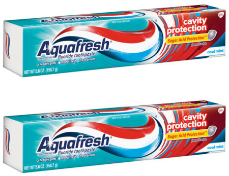 aquafresh toothpaste target