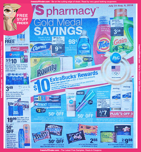 Ad Preview for CVS Ads for 7/31-8/6 is available. Click on the link ...