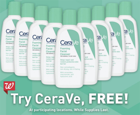 on stick kmart bra Cleanser Stuff  Sample Free FREE Foaming CeraVe at Facial Walgreens