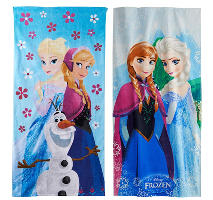 $5.45 (Reg $26) Disney Frozen Beach Towels + FREE Shipping