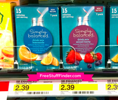 $1 Simply Balanced & Market Pantry Drink Mixes at Target | Free Stuff ...