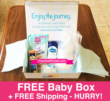 *HOT* FREE Walmart Baby Welcome Box + FREE Shipping - Free Stuff Finder