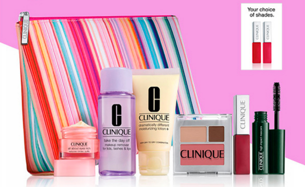 FREE 7-Piece Clinique Gift Set ($70 Value)