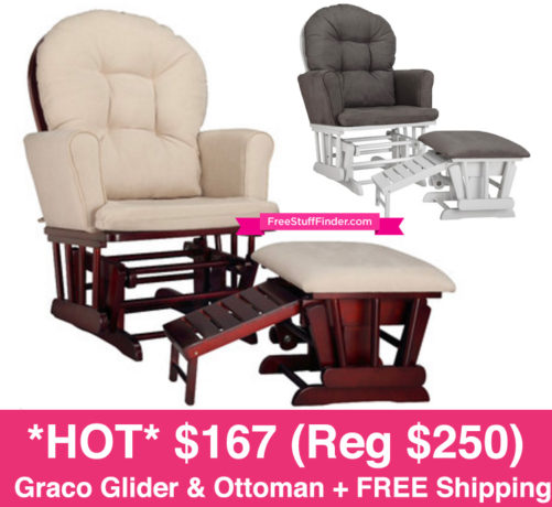 Graco glider and nursing ottoman sale