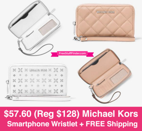 michael kors gorgeous smartphone wristlet