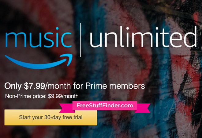 amazon free 30 day trial