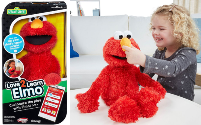 *HOT* $22.94 (Reg $55) Playskool Friends Sesame Street Love2Learn Elmo Toy