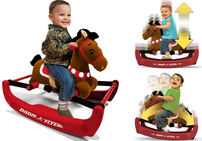 radio flyer soft rock & bounce pony with sounds