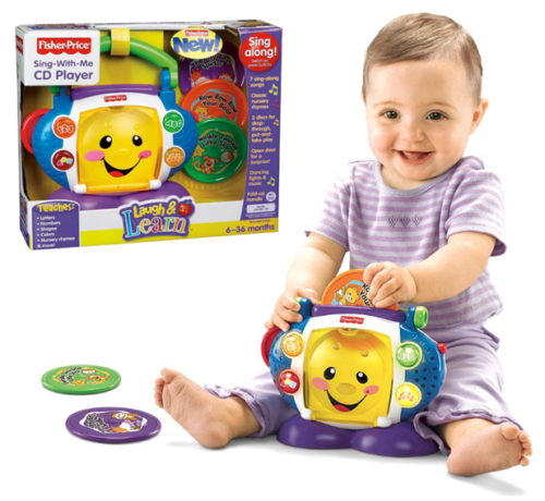 *HOT* $12.59 (Reg $35) Fisher Price Sing-With-Me Toy CD Player + FREE ...