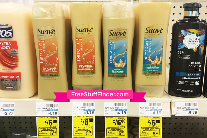 $0.50 (Reg $4.19) Suave Professionals Gold Shampoo at CVS