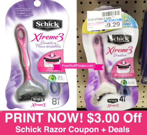 schick xtreme coupon