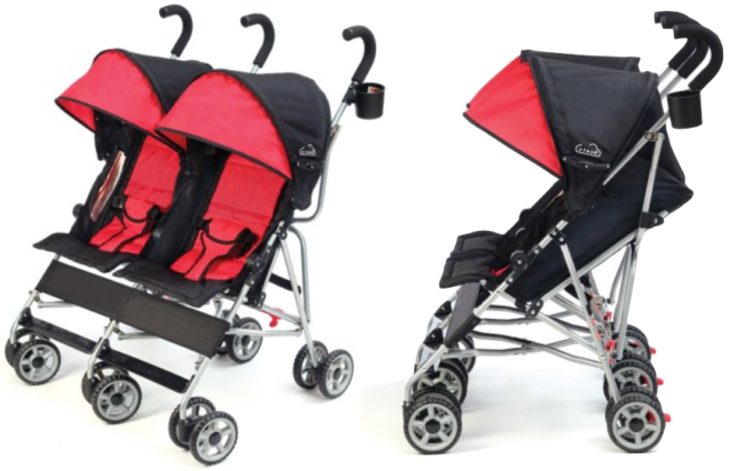 stroller with hand brakes