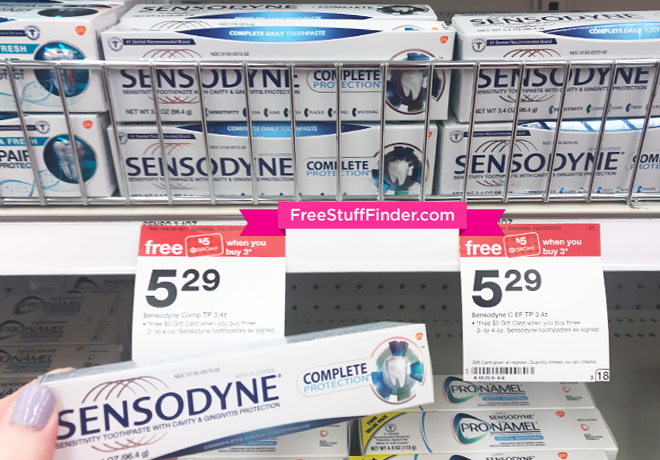 sensodyne coupon target