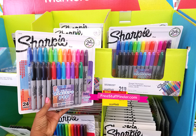 HOT* $ (Reg $21) 24-Pack Sharpie Permanent Markers + FREE Pickup | Free  Stuff Finder