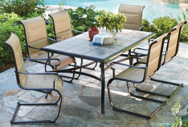 7 piece patio dining set under $500