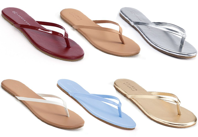 lauren conrad flip flops