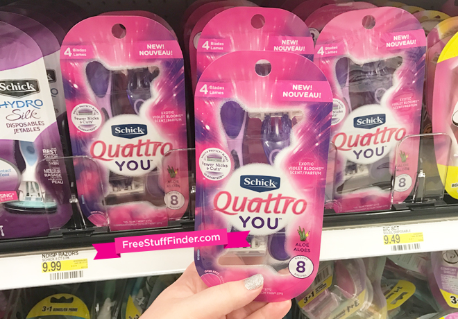 quattro razor target