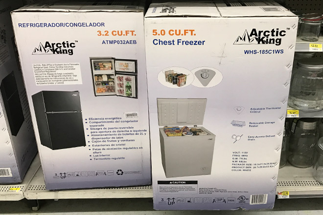Arctic King 3.5 Cu ft Chest Freezer, White - Walmart.com