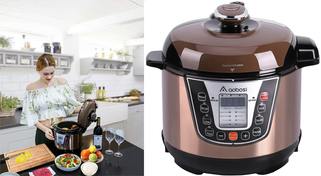 aobosi pressure cooker how to use