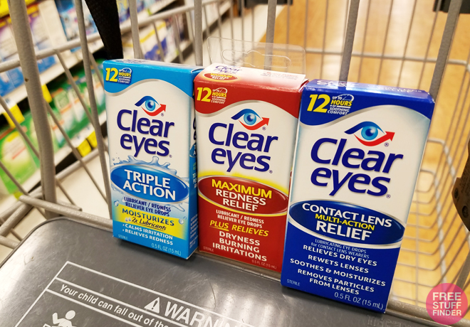 $1.39 (Reg $5.29) Clear Eyes Eye Drops at Rite Aid (Print Now!)