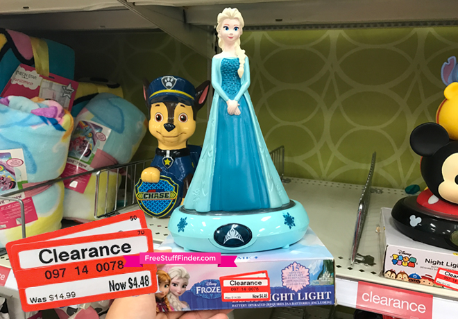 target frozen night light