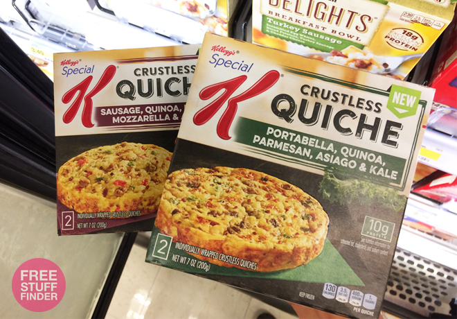 $2.69 (Reg $4.49) Special K Crustless Quiche at Target (Load Now