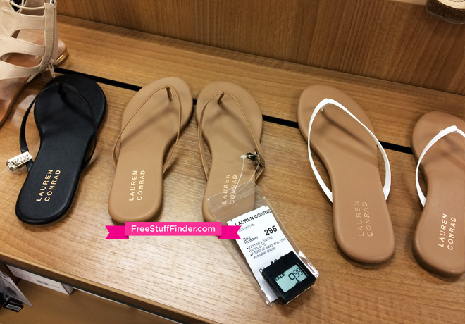 lauren conrad flip flops