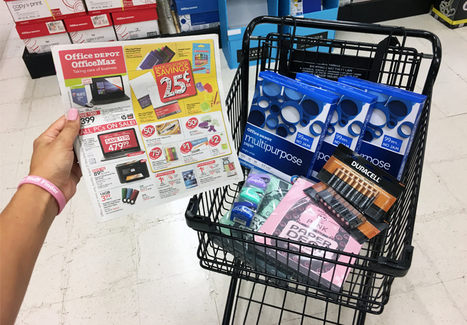 HOT* $ Batteries & School Supplies at Office Depot & Office Max  (Through 9/2) | Free Stuff Finder