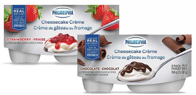 2 24 Reg 4 49 Kraft Philadelphia Cheesecake Cups At Kroger Free Stuff Finder