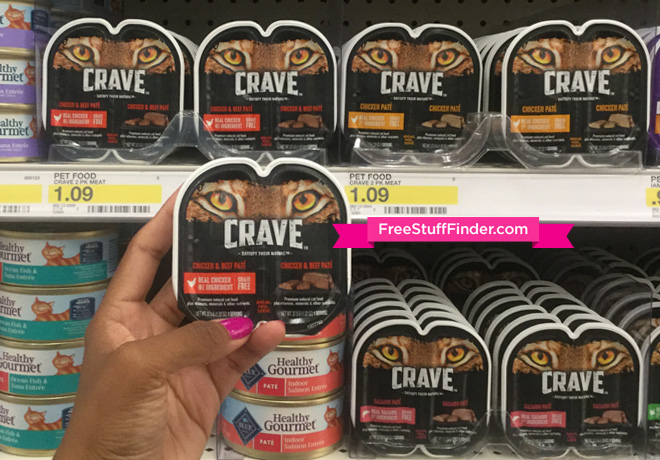 target crave cat food