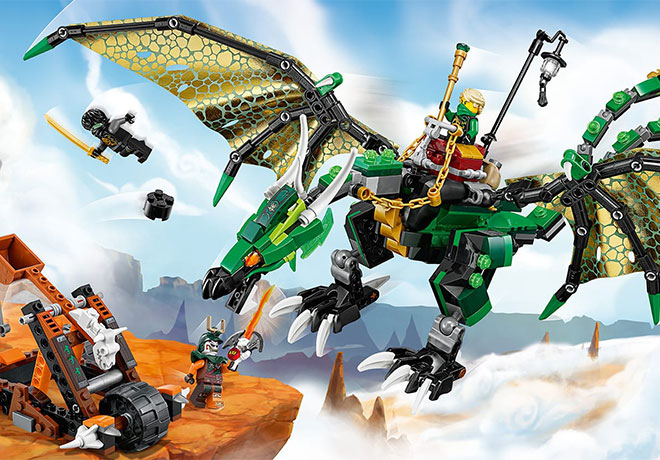 FREE Lego Ninjago Green Dragon Model (10/7 Only!) | Free Stuff Finder