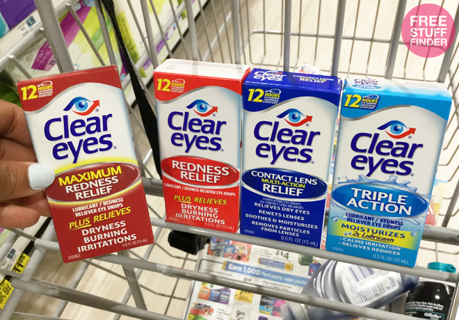 $1.39 (Reg $5.29) Clear Eyes Eye Drops at Rite Aid