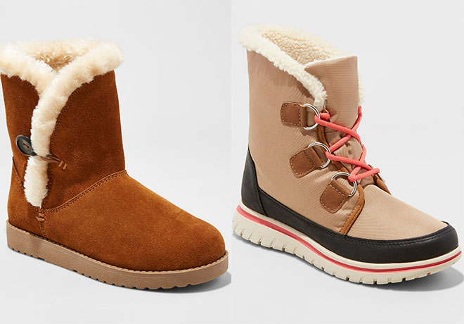 ladies winter boots target