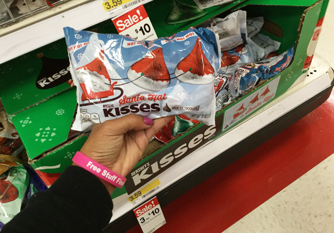 santa hat hershey kiss target