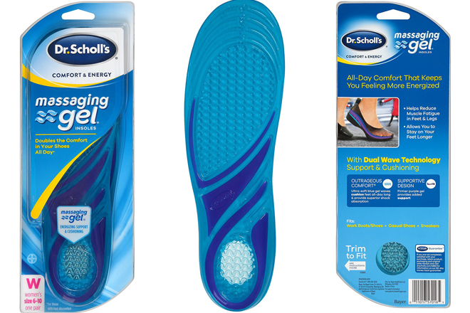 $4.97 Dr. Scholl's Massaging Gel Insoles + FREE Shipping