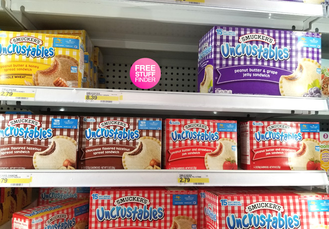 $1.79 (Reg $2.79) Smucker's Uncrustables at Target