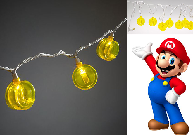 mario coin lights