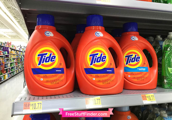 $8.77 (Reg $12) Tide 100oz Laundry Detergent at Walmart