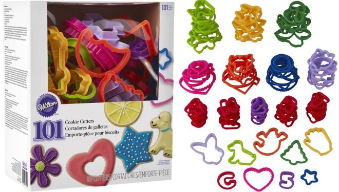 $10 Wilton Cookie Cutter Set (101 piece)