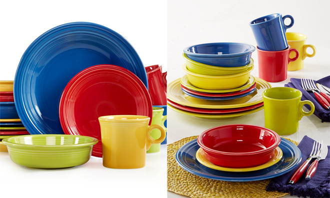 $112.19 (Reg $224) Fiesta 16-Piece Dinnerware Set + FREE Shipping