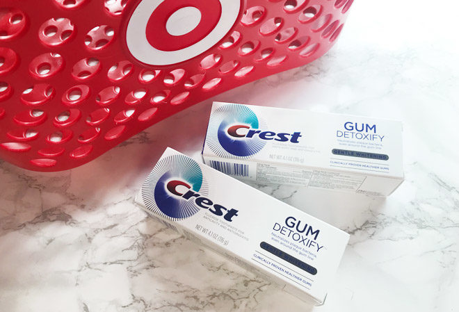 NEW Crest Gum Detoxify Toothpaste Now Available at Target (+ Save $2.00)