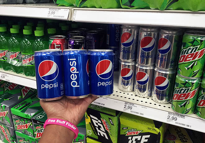 Pepsi Mini Cans 6-Pack Just $1.29 At Target (Only $0.22 Per Can ...