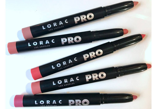 lorac pro satin lip color